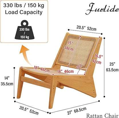 Rattan Accent Chair for Living Room