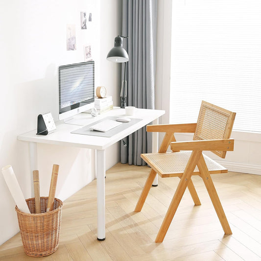 Rattan Chairs with Armrest for Bedroom