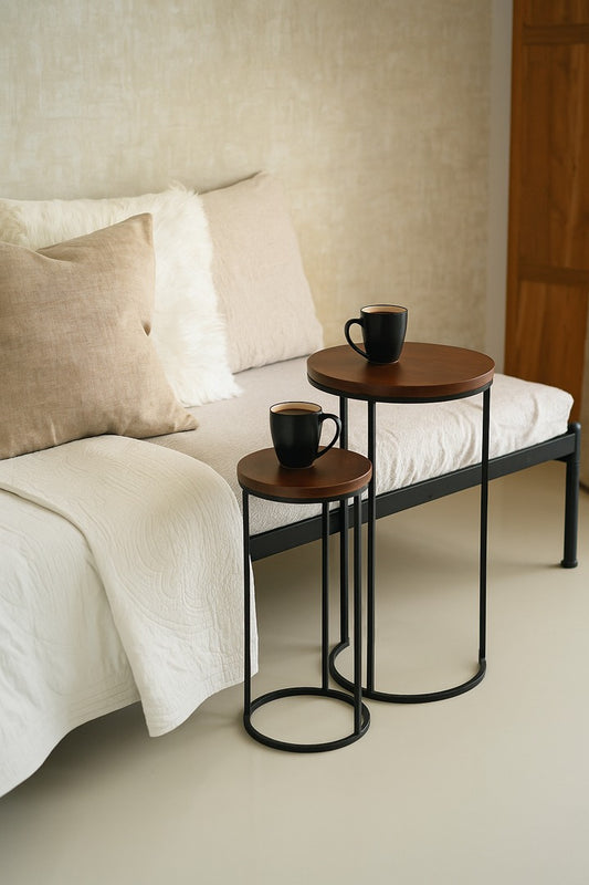 Sleek Round Tables