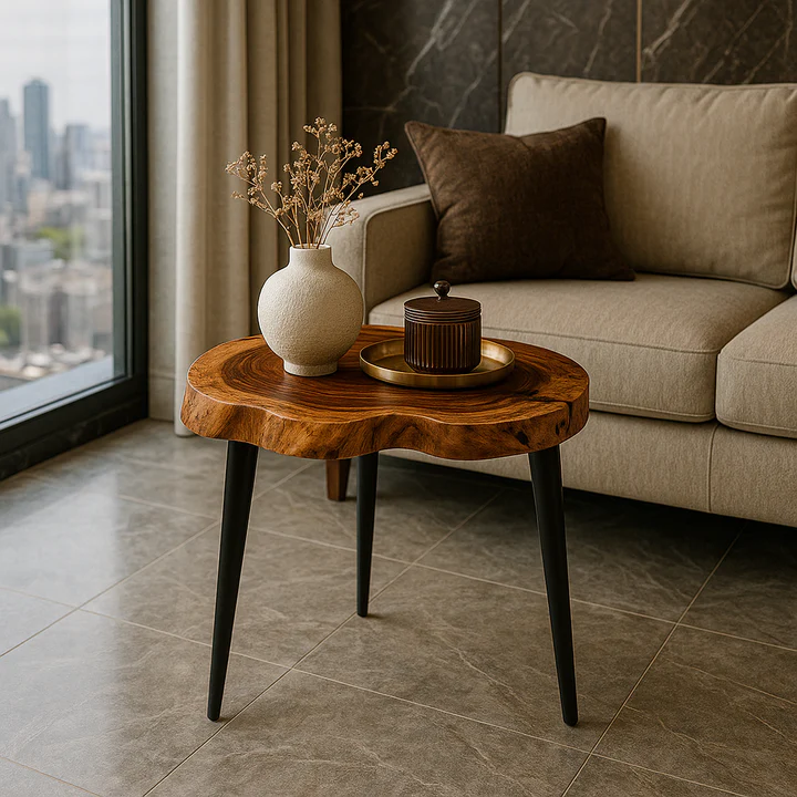 Handcrafted Live Edge Coffee Table for Modern Homes