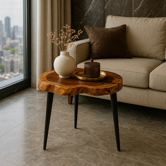 Handcrafted Live Edge Coffee Table for Modern Homes