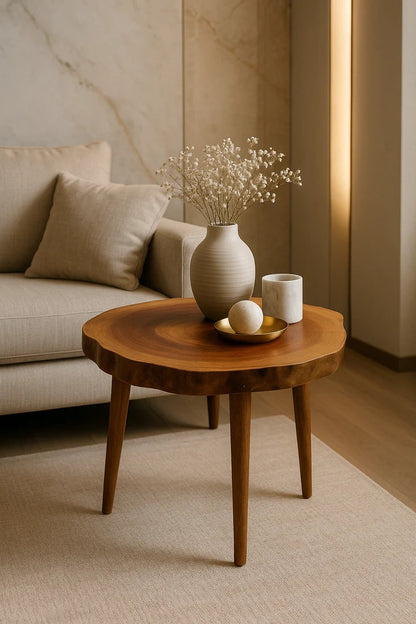 Haven Wood Live Edge Coffee Table
