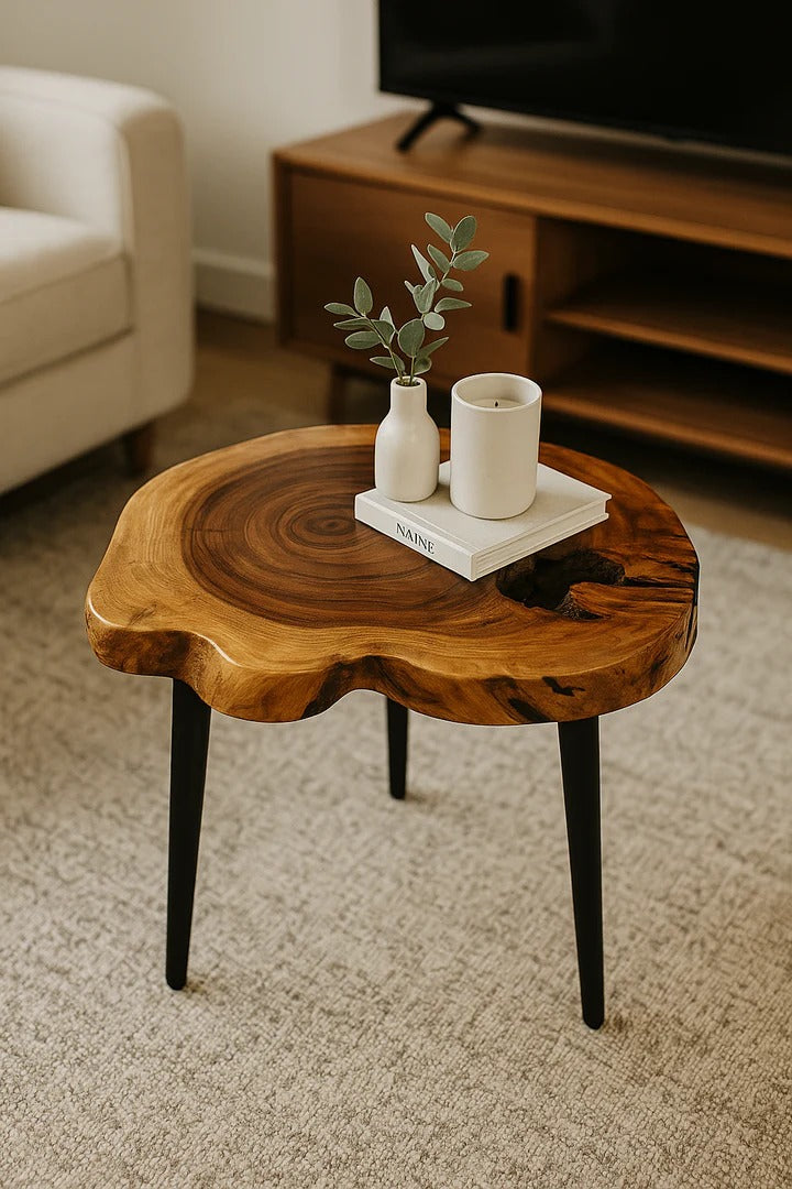 Handcrafted Live Edge Coffee Table for Modern Homes