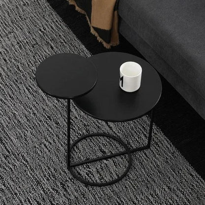 2-Tiered Double Tray Side Table