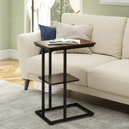 C Shaped Side Table