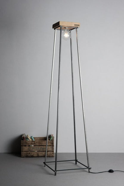 Modern Industrial Metal Floor Lamp