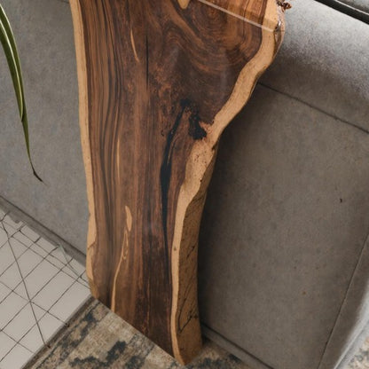 Farmhouse Sofa Armrest Table For Practical Storage And Style