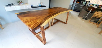 Custom Solid Sheesham Wood Live Edge Table