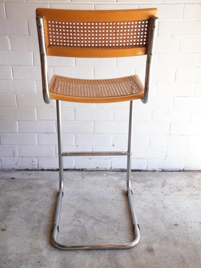 Bar stool, Cantilever Rattan