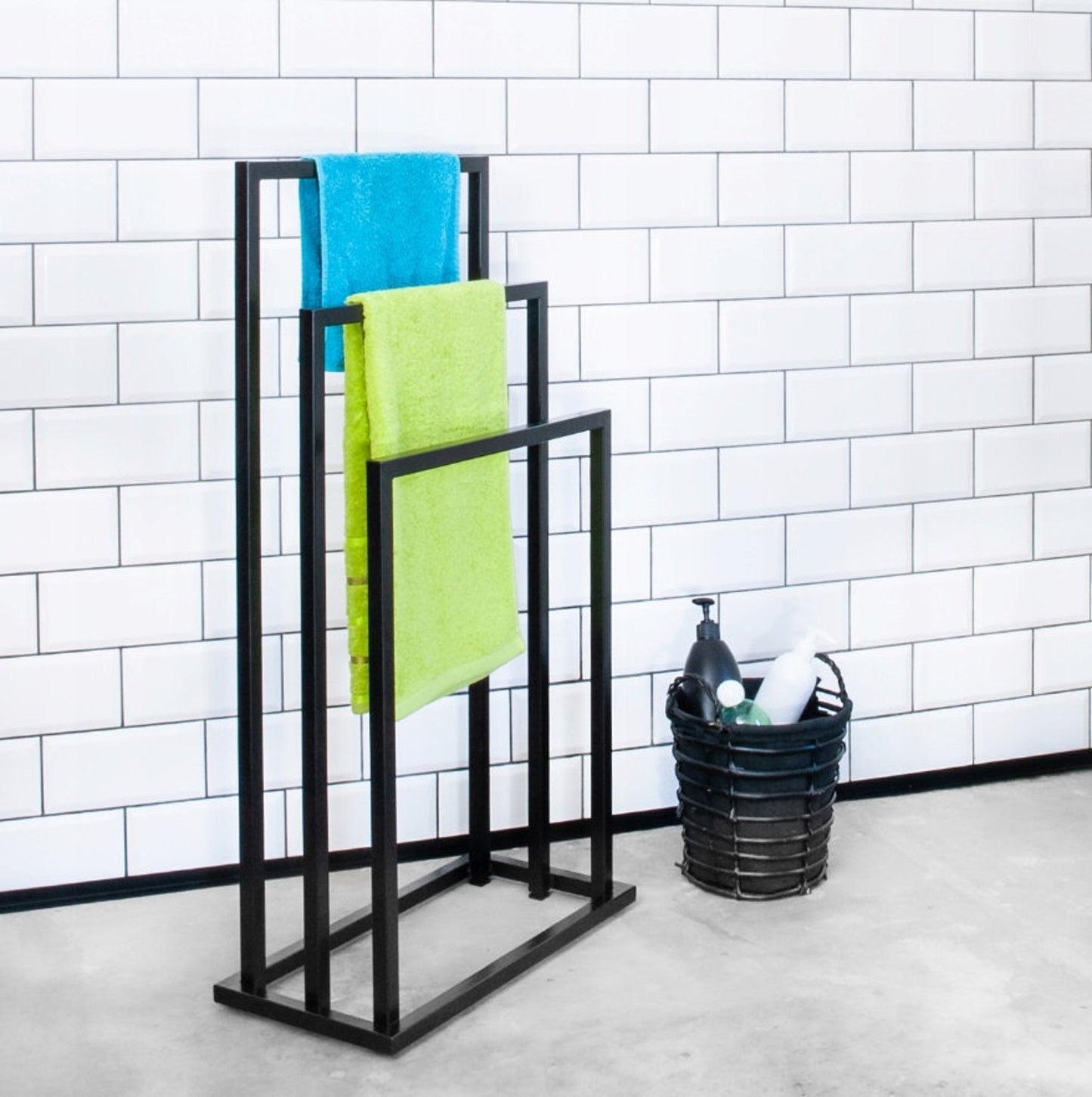 Free Standing Bathroom Hanger for Towels