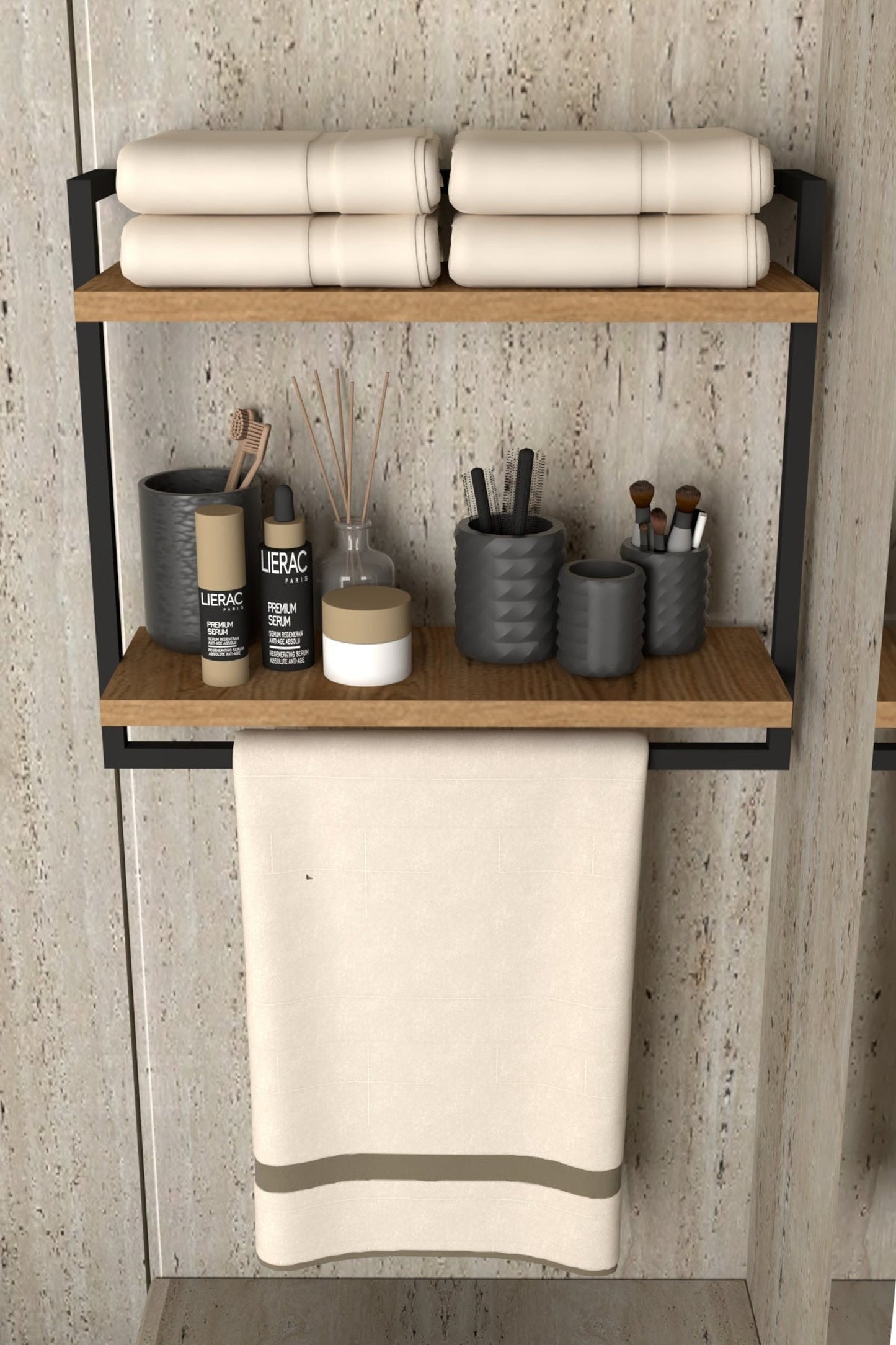 Multi-Purpose Shelf With Wide Spacing