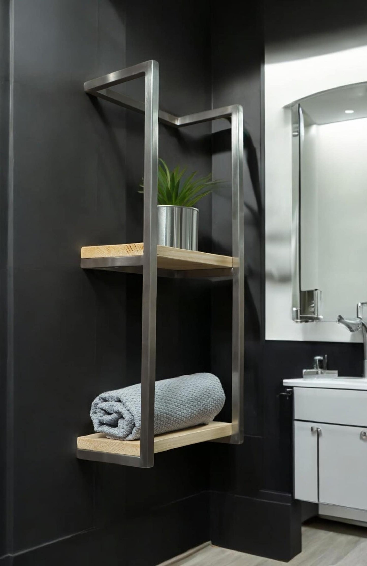 Modern Bathroom Towel Rack