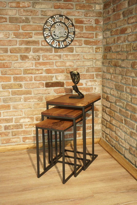 Sheesham Set of 3 Nesting Tables