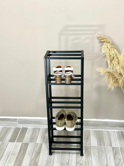 5 Tier Metal Shoe Rack, Vertical Shoe Rack