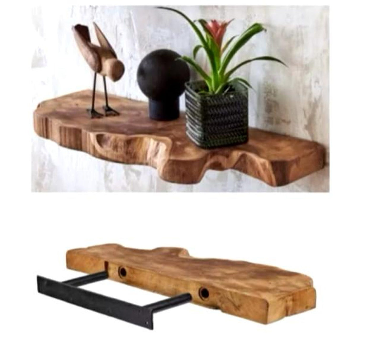 Corner Shelves- Space Saving Wall Storage for Living Room
