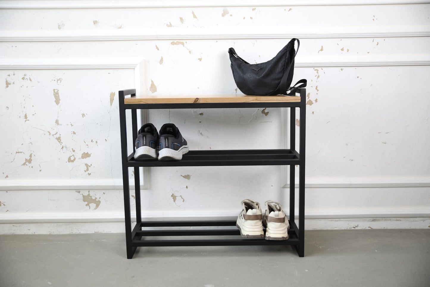 2-Tier Shoe Rack, Shoe Rack Bench, Shoe Storage Bench
