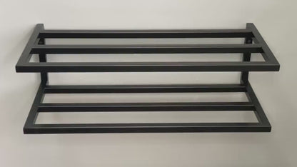 2 Tier Shoe Rack, Wall Mount Shoe Rack,