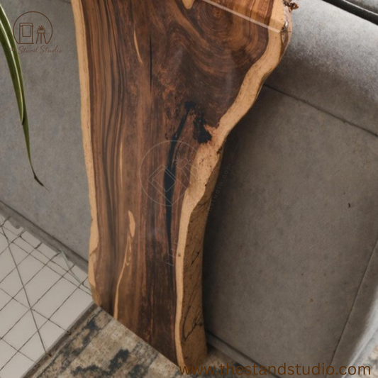 Farmhouse Sofa Armrest Table For Practical Storage And Style