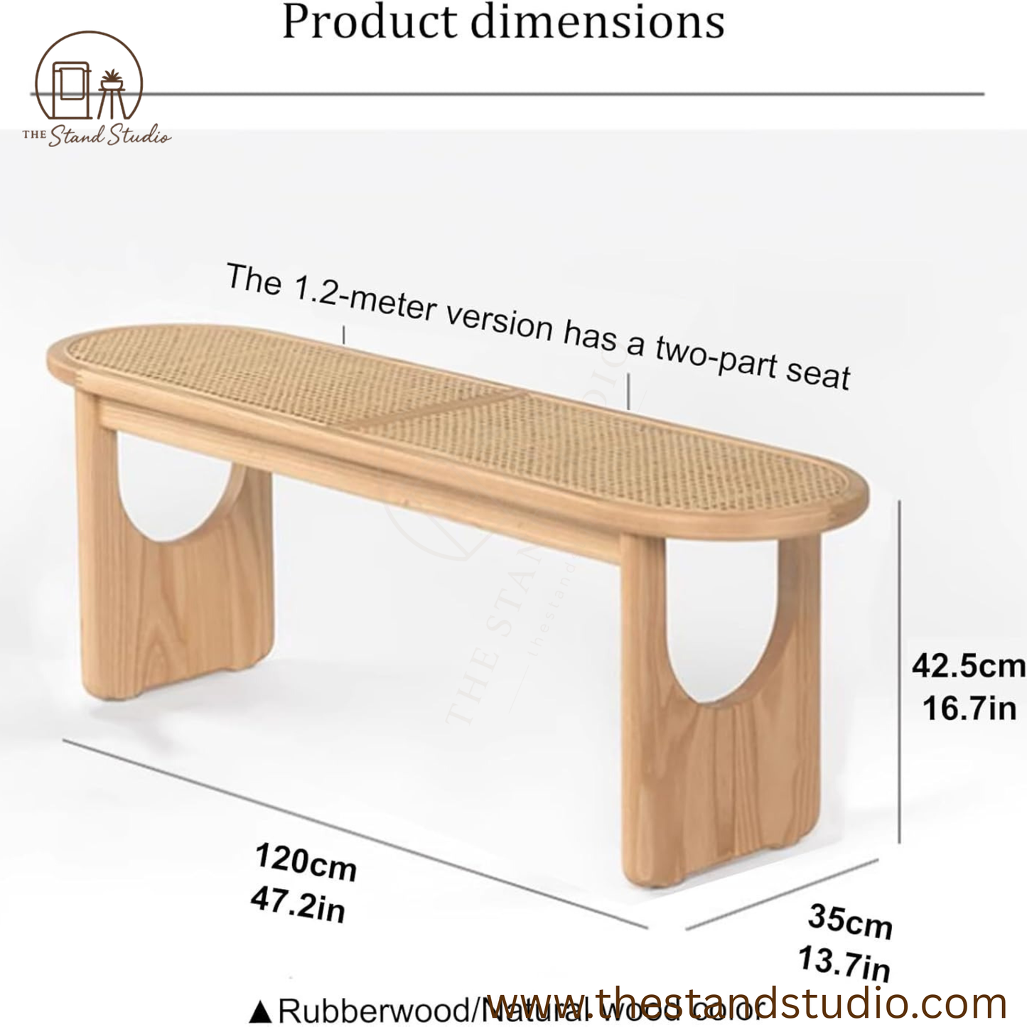 Wood Shoe Bench Farmhouse Entryway Narrow Bench Rustic Way Benches Seat, Sitting Bench for Living Room/Bedroom/End of Bed/Entryway