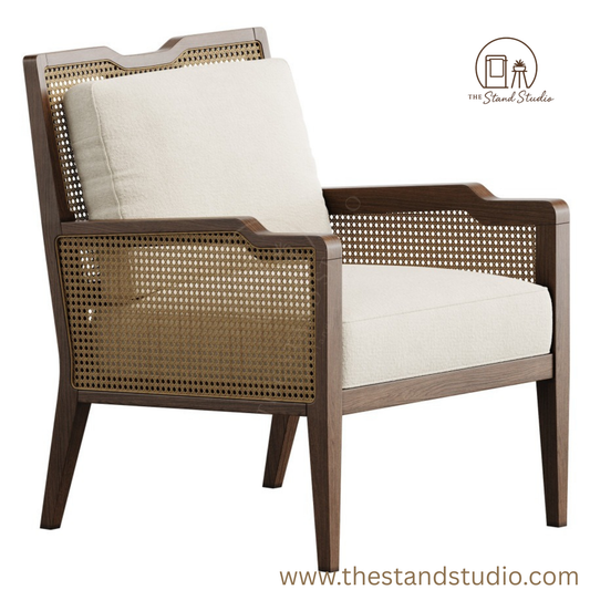 Eva Armchair – Modern Accent Chair by The Stand Studio