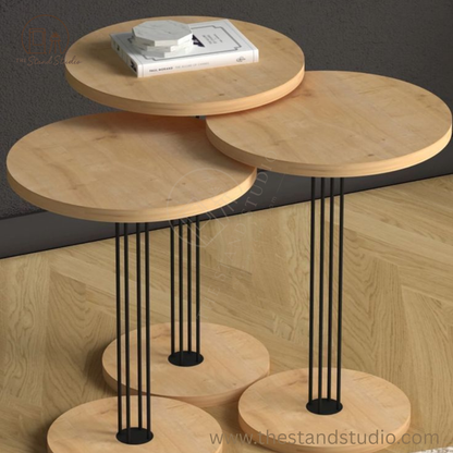 Living Room Side Tables Set of 3