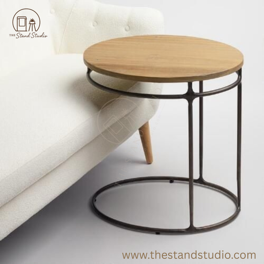 Metal Single Side Coffee Table