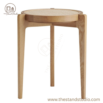 Rattan Stackable Stools (Single Piece)