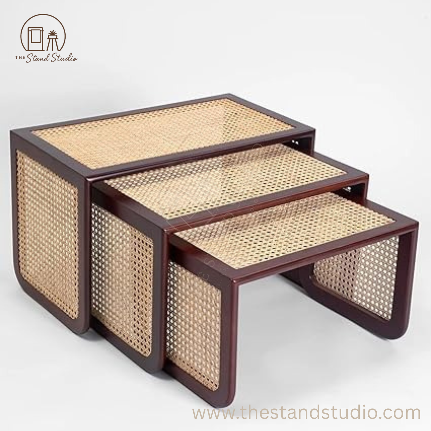 Rattan Nesting Tables