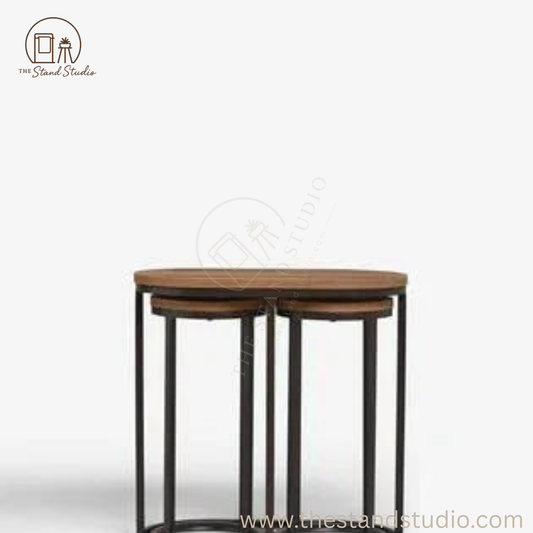 Round Nesting Side Tables (Set of 3)