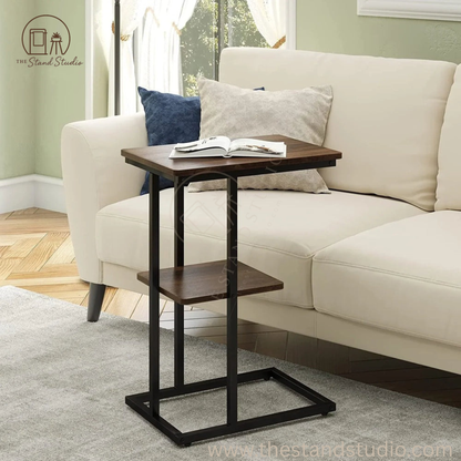 C Shaped Side Table