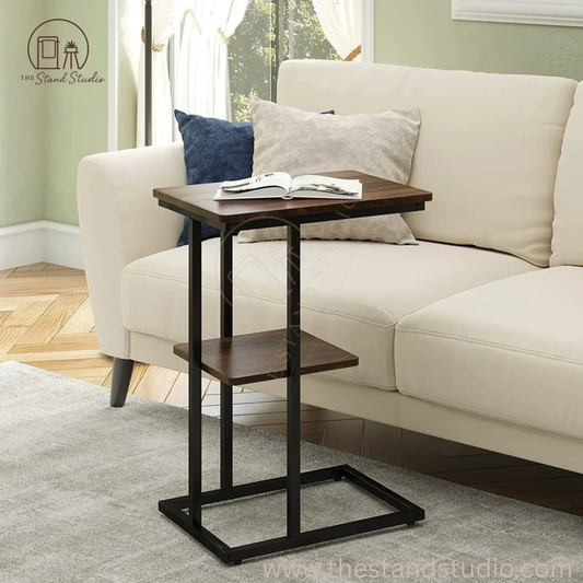 C Shaped Side Table