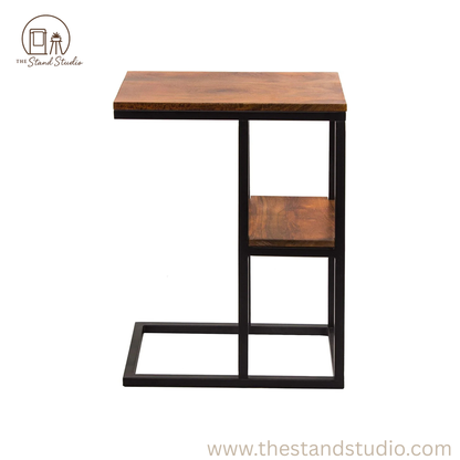 E Shaped Side Table