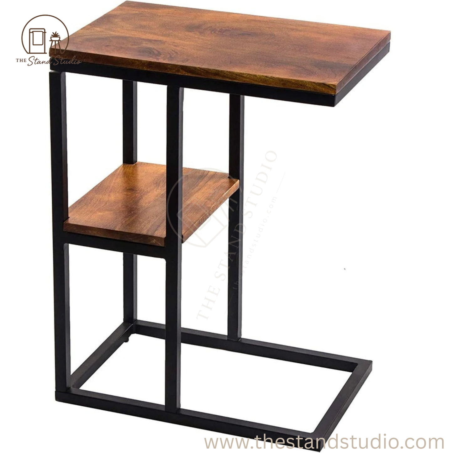 E Shaped Side Table