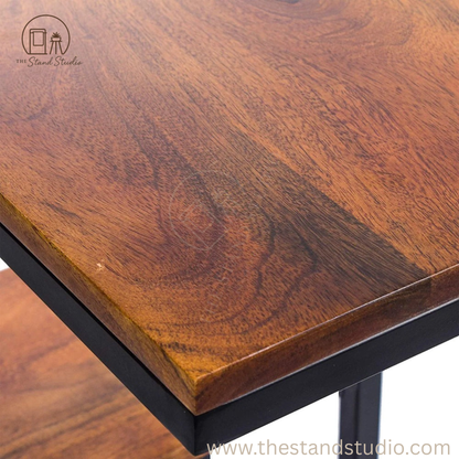 E Shaped Side Table