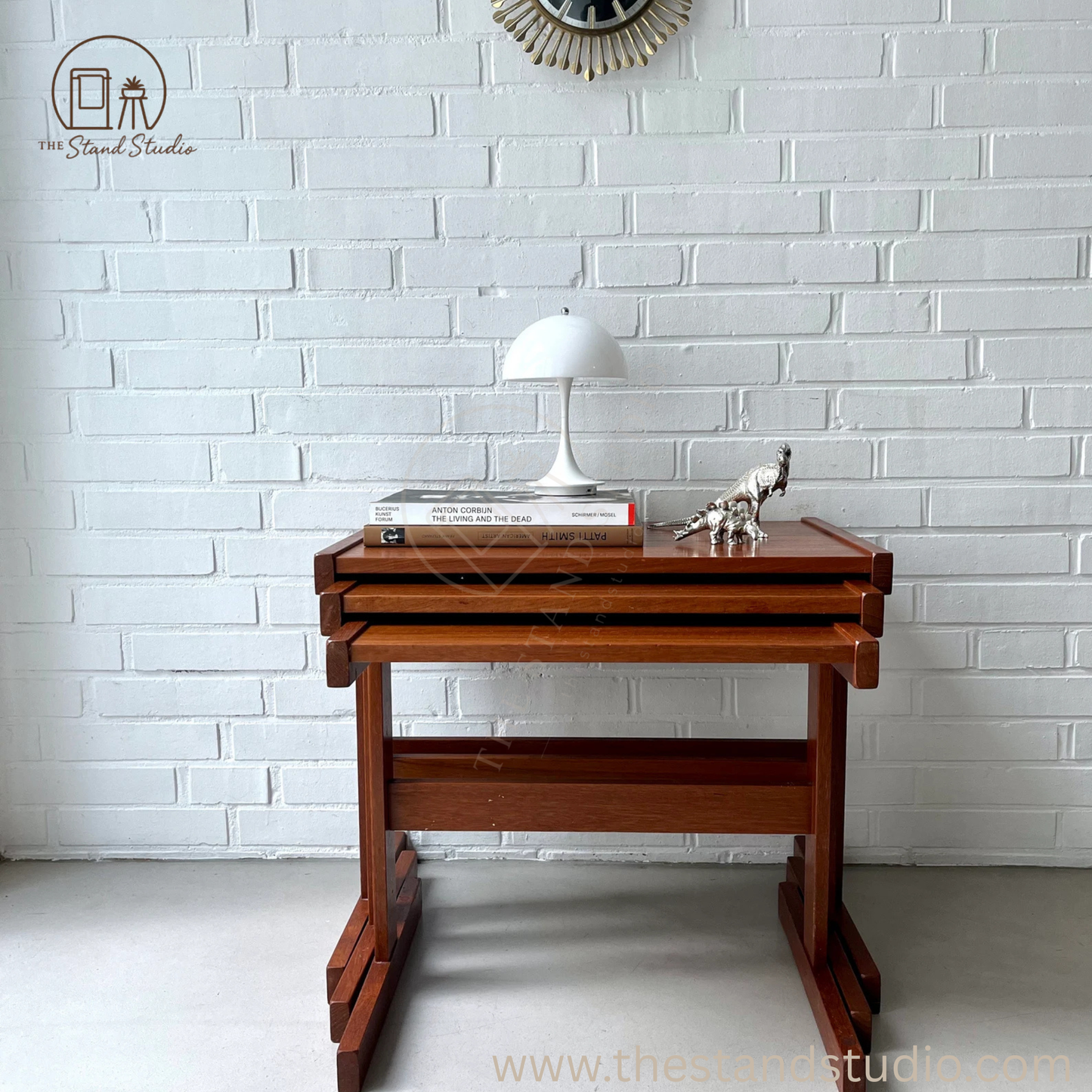 Mid Century Modern Side Nesting Tables