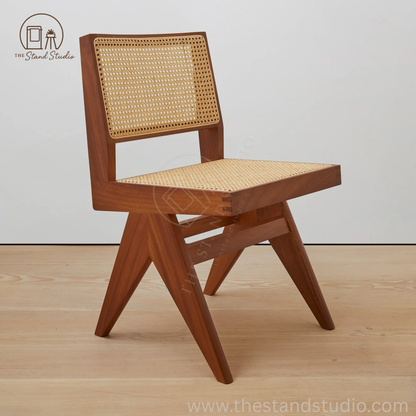 Chandigarh Dining Side Chair With V Legs