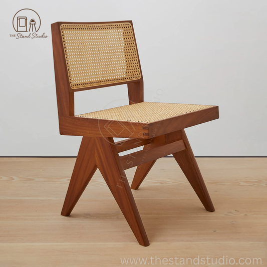 Chandigarh Dining Side Chair With V Legs