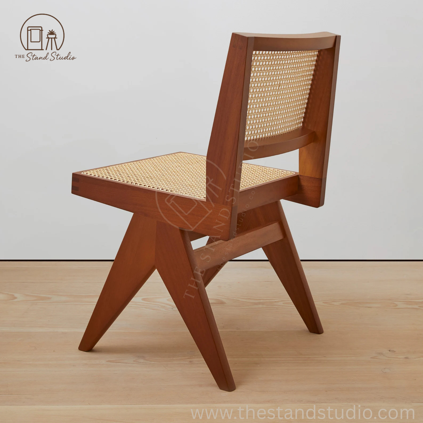 Chandigarh Dining Side Chair With V Legs