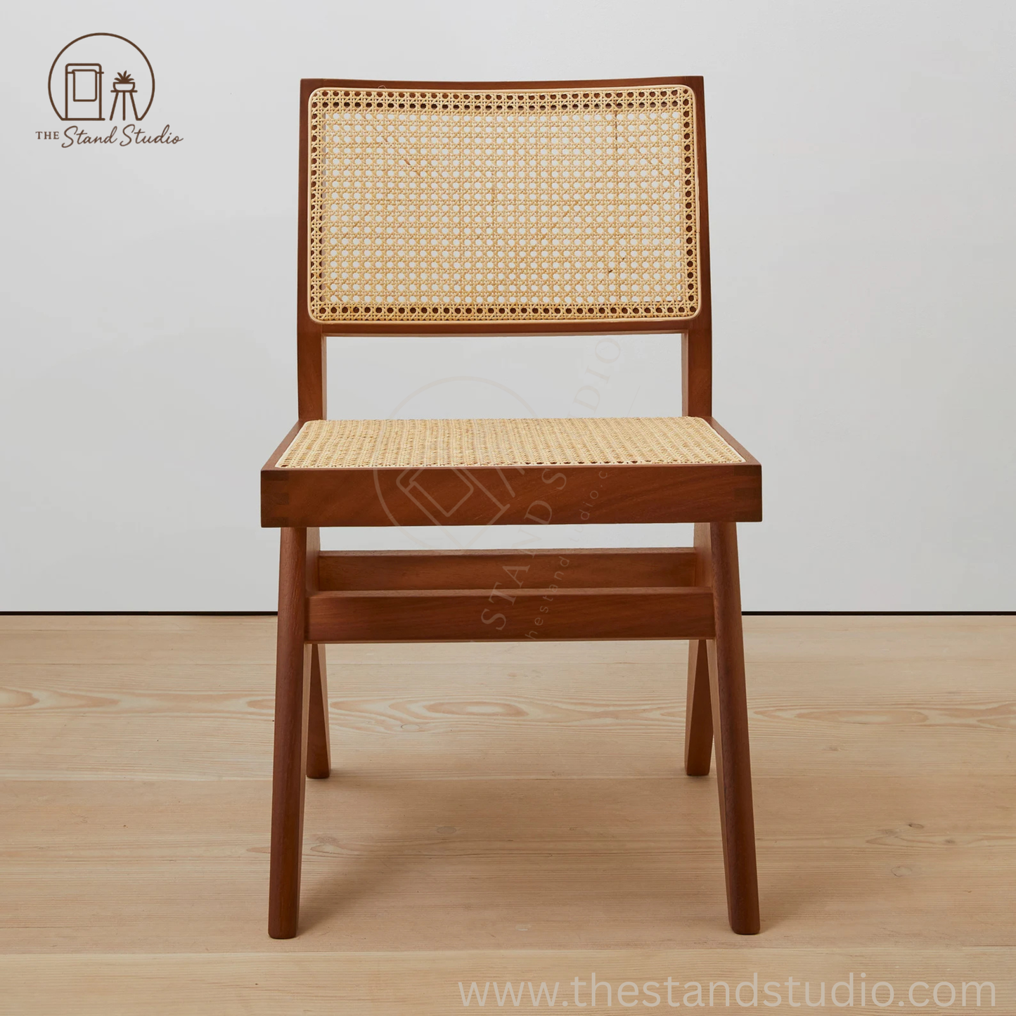 Chandigarh Dining Side Chair With V Legs
