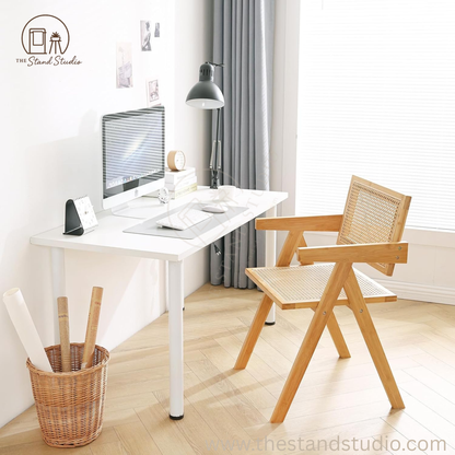 Rattan Chairs with Armrest for Bedroom