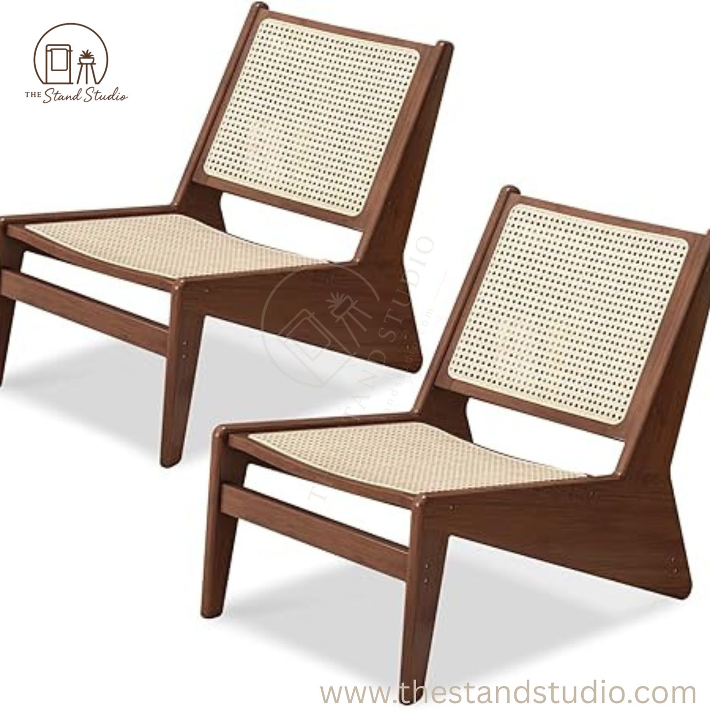 Rattan Accent Chair for Living Room