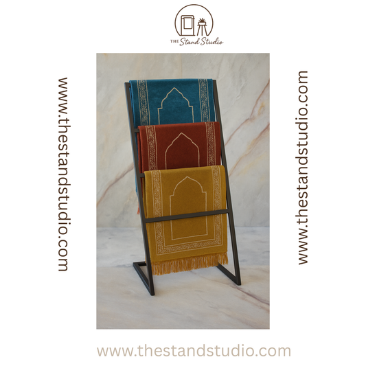 3-Tier Prayer Mat Display Stand