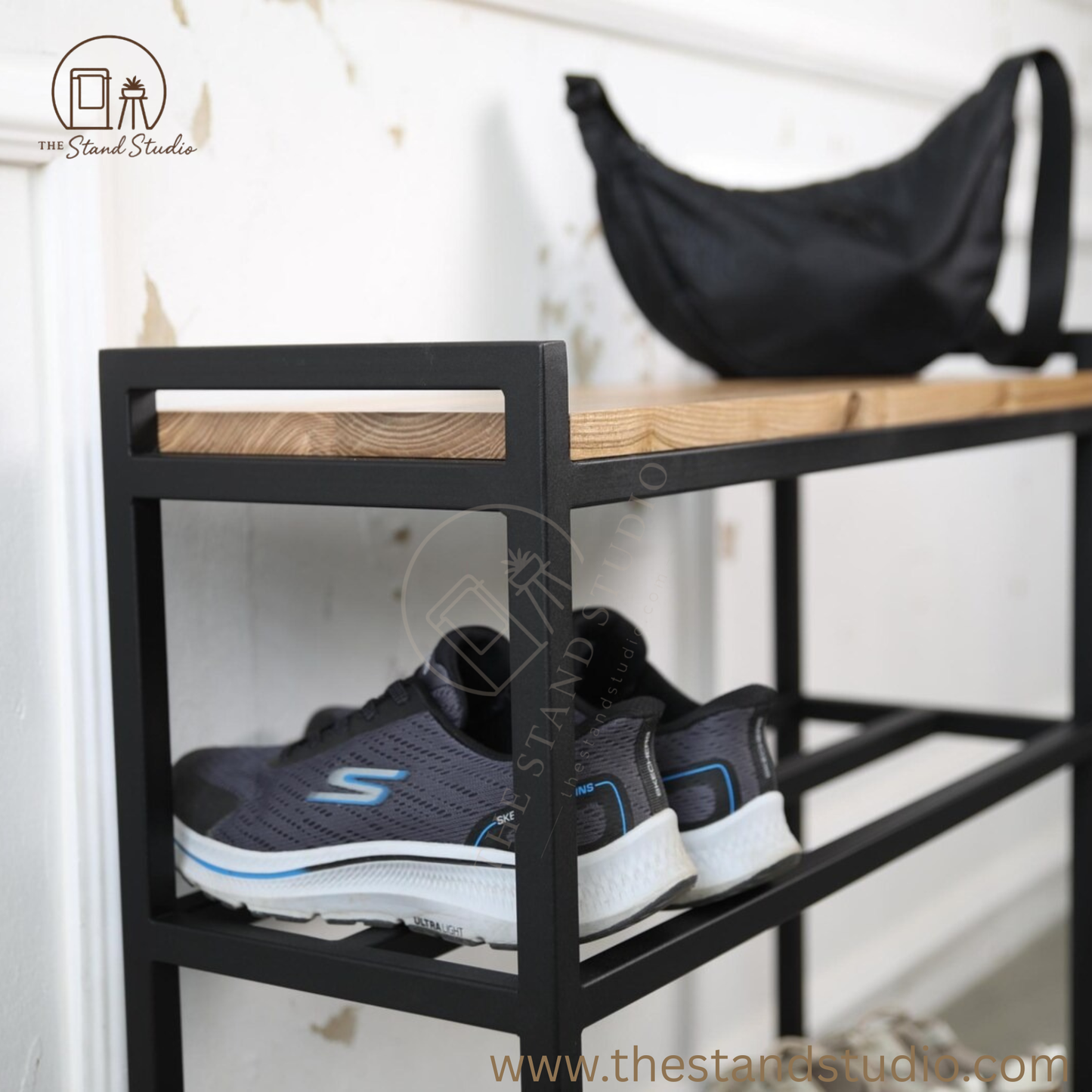 2-Tier Shoe Rack, Shoe Rack Bench, Shoe Storage Bench