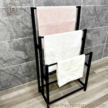3 Tier Metal Drying Stand for Bathroom