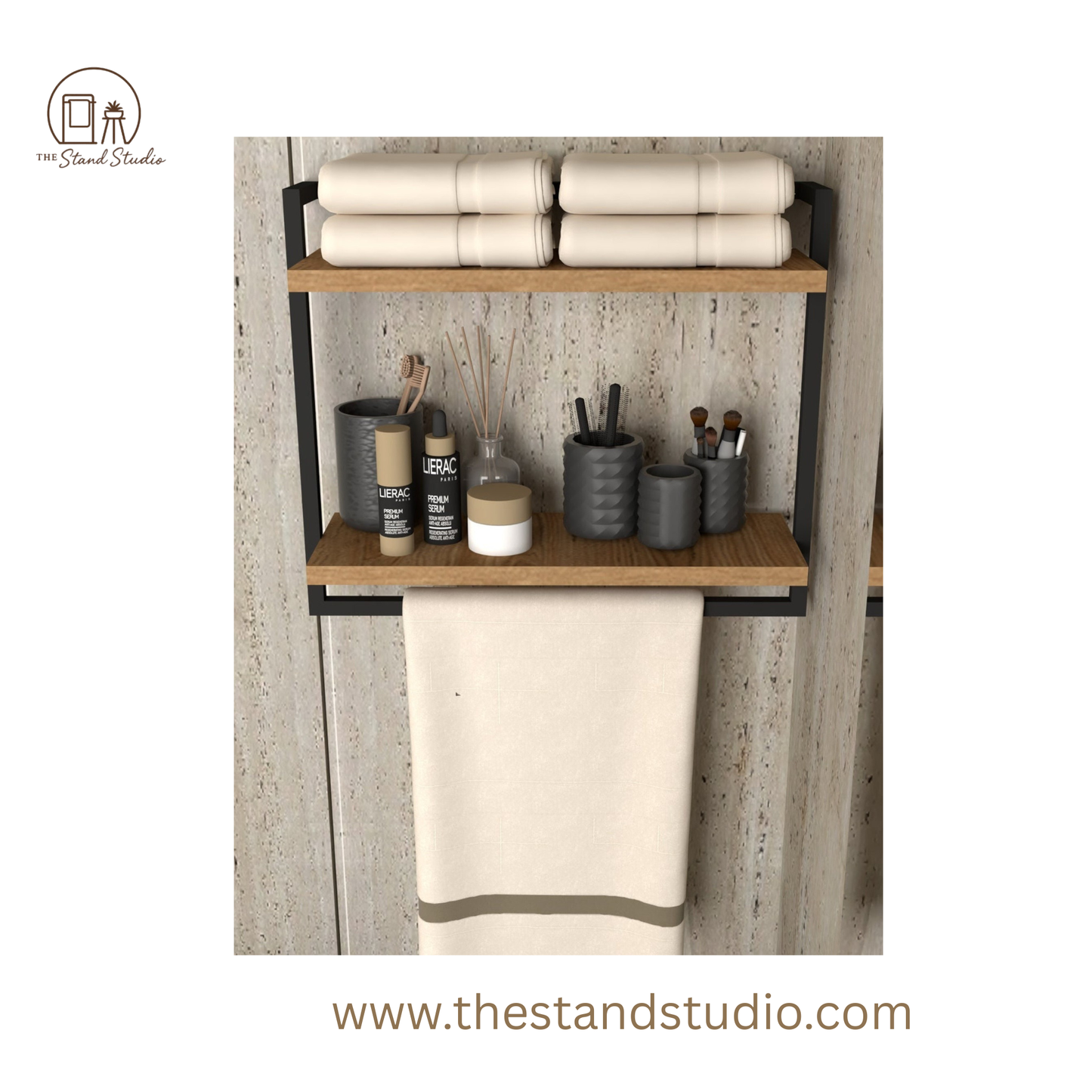 Multi-Purpose Shelf With Wide Spacing