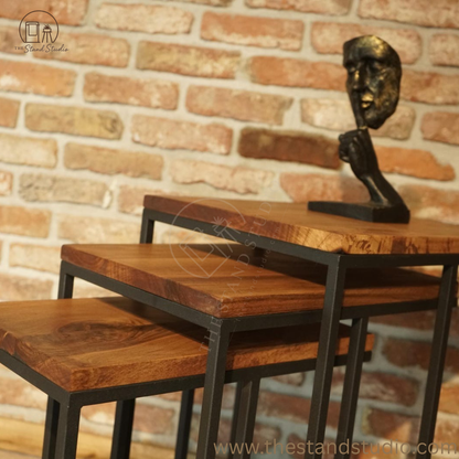 Sheesham Set of 3 Nesting Tables