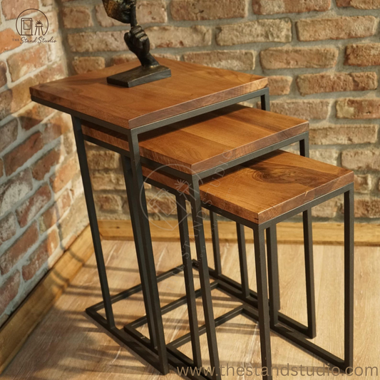 Sheesham Set of 3 Nesting Tables