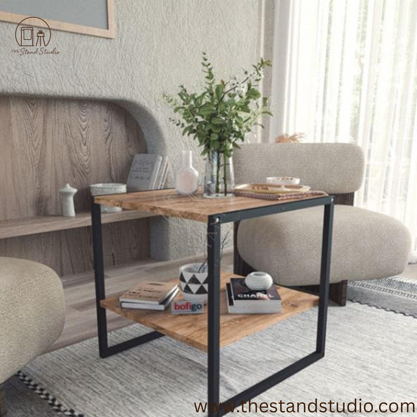 Modern Metal Coffee Table
