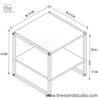 Modern Metal Coffee Table