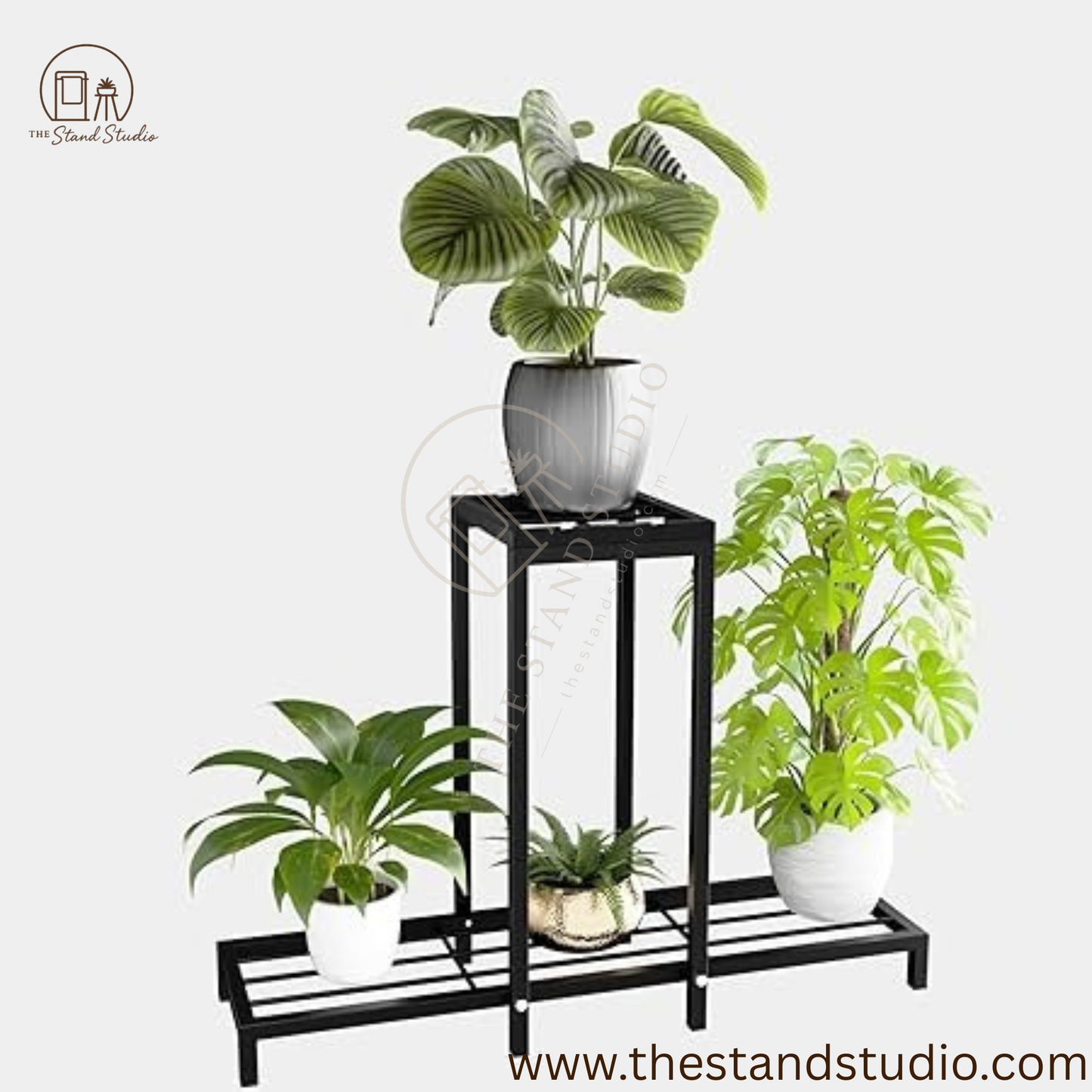 Metal Pot Stand for Garden- Flower Pot Stand for Balcony